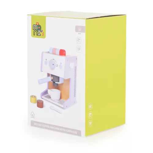 Moni Toys Fajáték fa delux kávéfőző 23xmx14xmx17,5 cm
