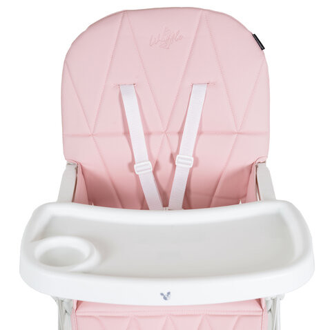 WAFFLE etetőszék PINK - összecsukható