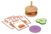TOOKY Toy fa hamburger készítő szett