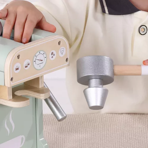 Tooky Toy fajáték kávéfőző pasztel