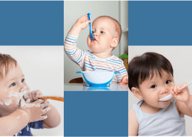 BLW receptek - mit is egyen a baba? + Baba előke tippek